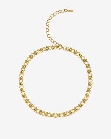 Bijoux JW PEI A Chain Necklace Women Doré | FR1125PQ