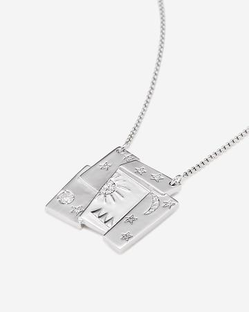 Bijoux JW PEI Cosmos Combination Necklace Women Argent | FR1116QZ