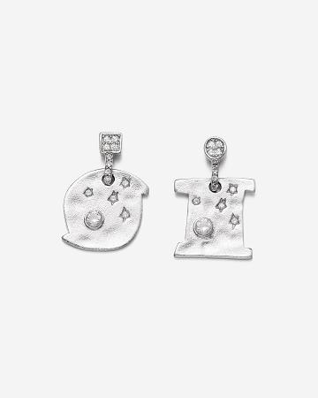 Bijoux JW PEI Cosmos Earrings Women Argent | FR1111CE