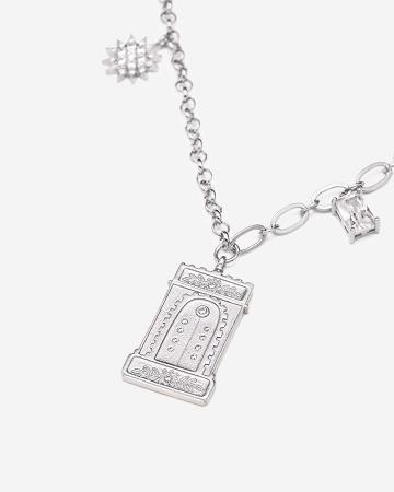 Bijoux JW PEI Roman Arch Pendant Necklace Women Argent | FR1060VD