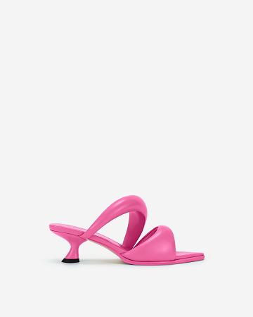 Chaussures JW PEI JW PEI Sara Mule Women Rose | FR1041RW
