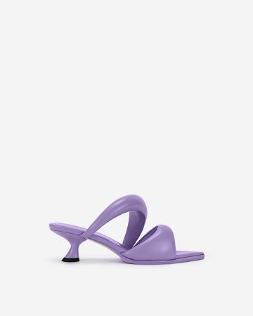 Chaussures JW PEI JW PEI Sara Mule Women Violette | FR1042TV