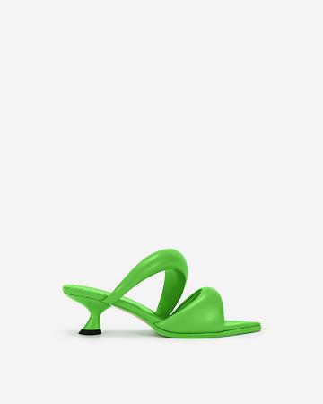Chaussures JW PEI JW PEI Sara Mule Women Vert | FR1043YU