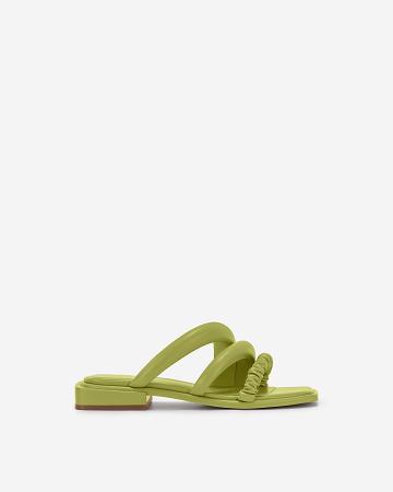 Chaussures JW PEI Jada Plates Mule Women Vert | FR1051FM