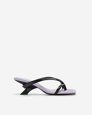 Chaussures JW PEI Maeve Lanières Mule Classiche Women Noir | FR1028JJ