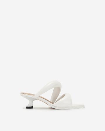 Chaussures JW PEI Sara Mule Women Blanche | FR1014EX