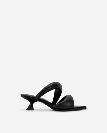 Chaussures JW PEI Sara Mule Women Noir | FR1011MA