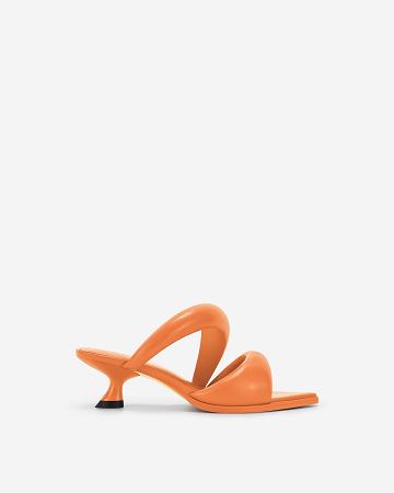 Chaussures JW PEI Sara Mule Women Orange | FR1015RW