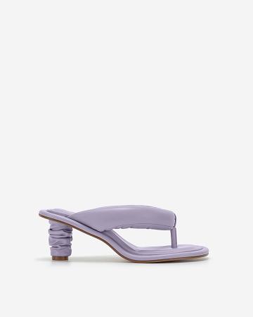 Chaussures JW PEI Talia Puffed Sandal Women Violette | FR1007CE