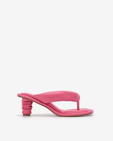 Chaussures JW PEI Talia Puffed Sandal Women Rose | FR1008VD