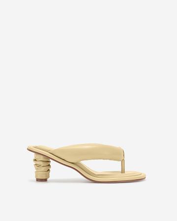 Chaussures JW PEI Talia Puffed Sandal Women Beige | FR1010NB