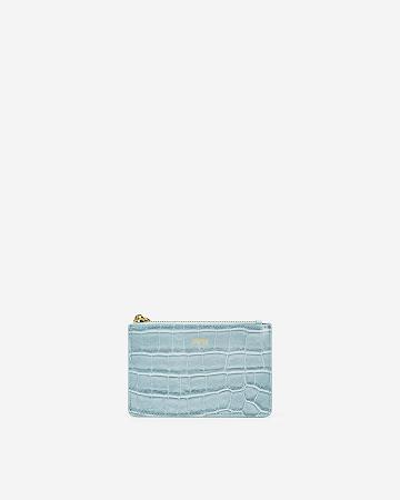 Porte-Cartes JW PEI Quinn Zipped Women Turquoise | FR1166NB