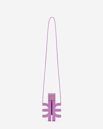 Sac Mobile JW PEI FEI Cut-Out Women Violette | FR1354TV