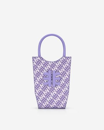 Sac Mobile JW PEI FEI Women Blanche Violette | FR1332OR