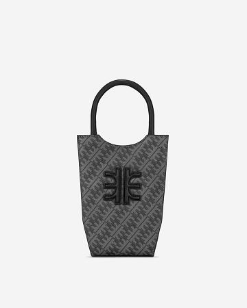 Sac Mobile JW PEI FEI Women Noir Grise | FR1329YU