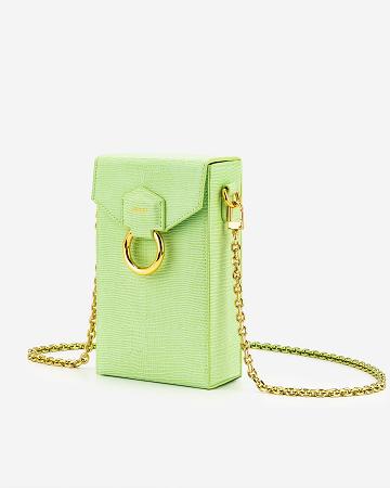 Sac Mobile JW PEI Lola Gradient Chain Women Vert | FR1320VD