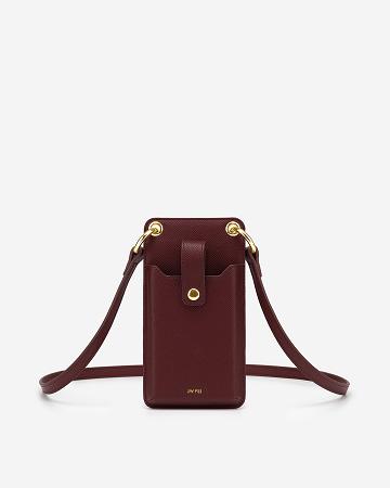 Sac Mobile JW PEI Quinn Women Bordeaux | FR1316LH