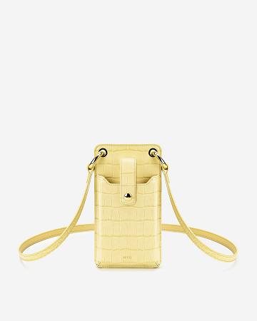 Sac Mobile JW PEI Quinn Women Jaune | FR1315KI