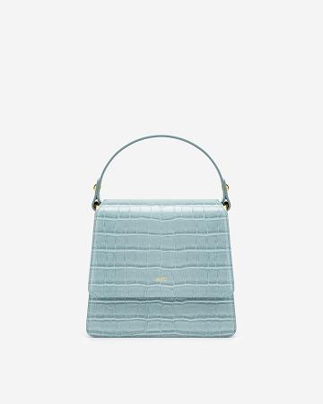 Sac À Main JW PEI FAE Top Handle Crossbody Women Bleu | FR1437PQ
