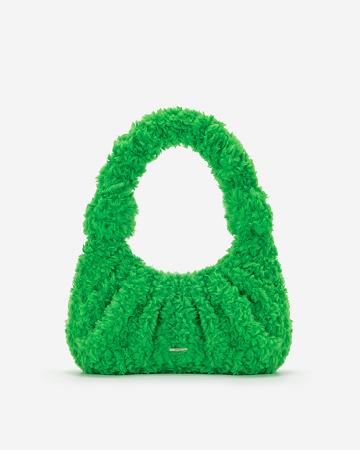Sac À Main JW PEI Gabbi Faux Fur Hobo Women Vert | FR1429WY