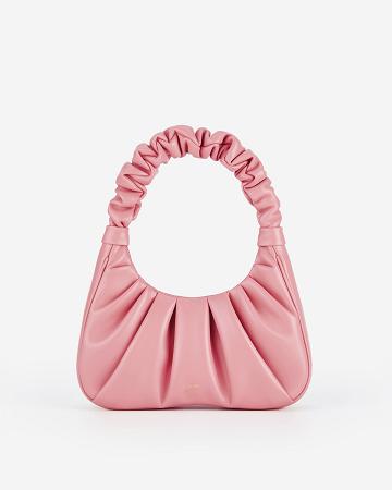 Sac À Main JW PEI Gabbi Ruched Hobo Women Rose | FR1414DN