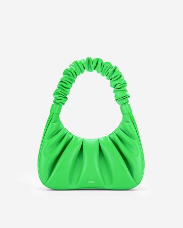 Sac À Main JW PEI Gabbi Ruched Hobo Women Vert | FR1419KI