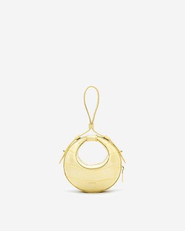 Sac À Main JW PEI Rantan Super Mini Women Jaune Clair | FR1388DN