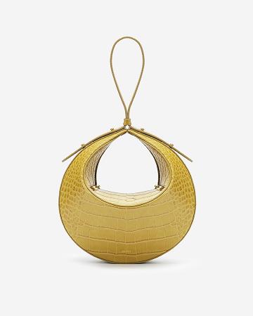Sac À Main JW PEI Rantan Women Jaune | FR1385PQ