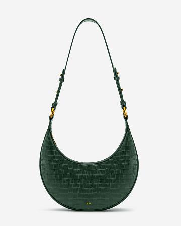Sacs Crossbody JW PEI Carly Saddle Women Vert | FR1517SO