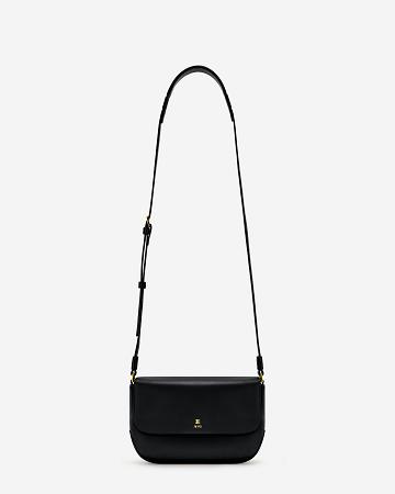 Sacs Crossbody JW PEI Debby Flap Women Noir | FR1512UT