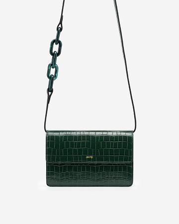 Sacs Crossbody JW PEI Julia Acrylic Chain Women Vert | FR1493FM