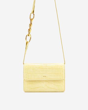 Sacs Crossbody JW PEI Julia Chain Women Jaune | FR1492DN