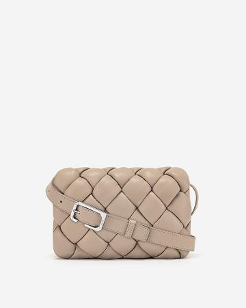 Sacs Crossbody JW PEI Maze Women Kaki | FR1470JJ
