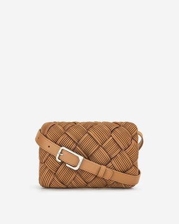 Sacs Crossbody JW PEI Maze Women Marron | FR1485YU