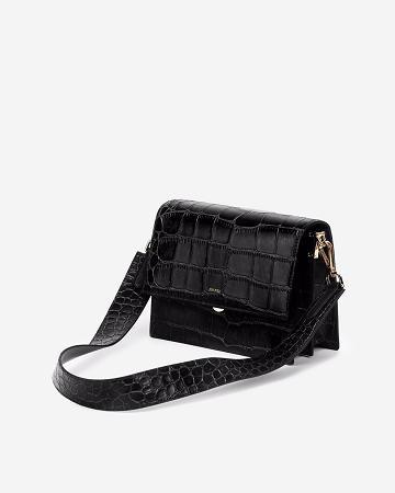 Sacs Crossbody JW PEI Mini Flap Women Noir Grise | FR1457RW