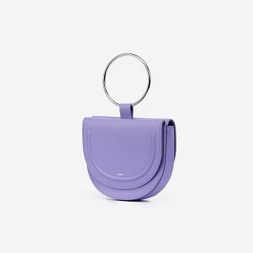 Sacs Crossbody JW PEI The Double Moon Women Violette | FR1449CE