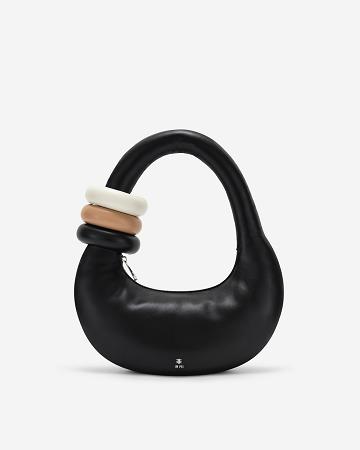 Sacs À Bandoulière JW PEI Abacus Women Noir | FR1307PQ