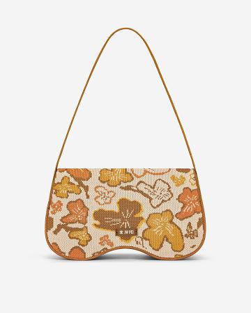 Sacs À Bandoulière JW PEI Becci Tricoté Women Marron Multicolore | FR1299WY