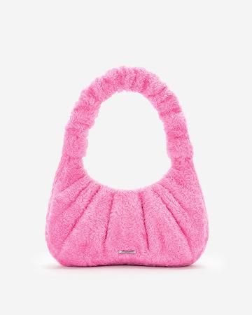 Sacs À Bandoulière JW PEI Gabbi Terry Ruched Hobo Women Rose | FR1222EX