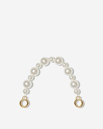 Sangle De Chaîne JW PEI Anna Faux Pearl Women Blanche | FR1154DN