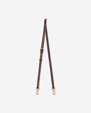 Sangle De Chaîne JW PEI Brides for Mini Flap Women Marron | FR1128DN