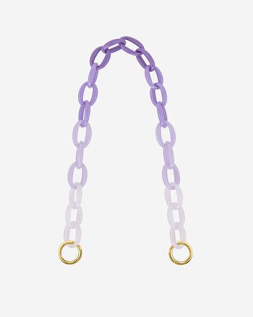 Sangle De Chaîne JW PEI Mya Gradient Acrylic Women Violette | FR1140NB