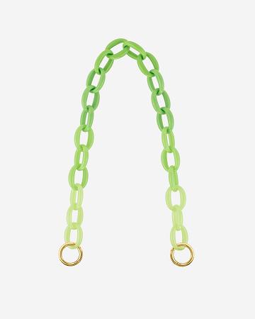 Sangle De Chaîne JW PEI Mya Gradient Acrylic Women Vert | FR1141MA